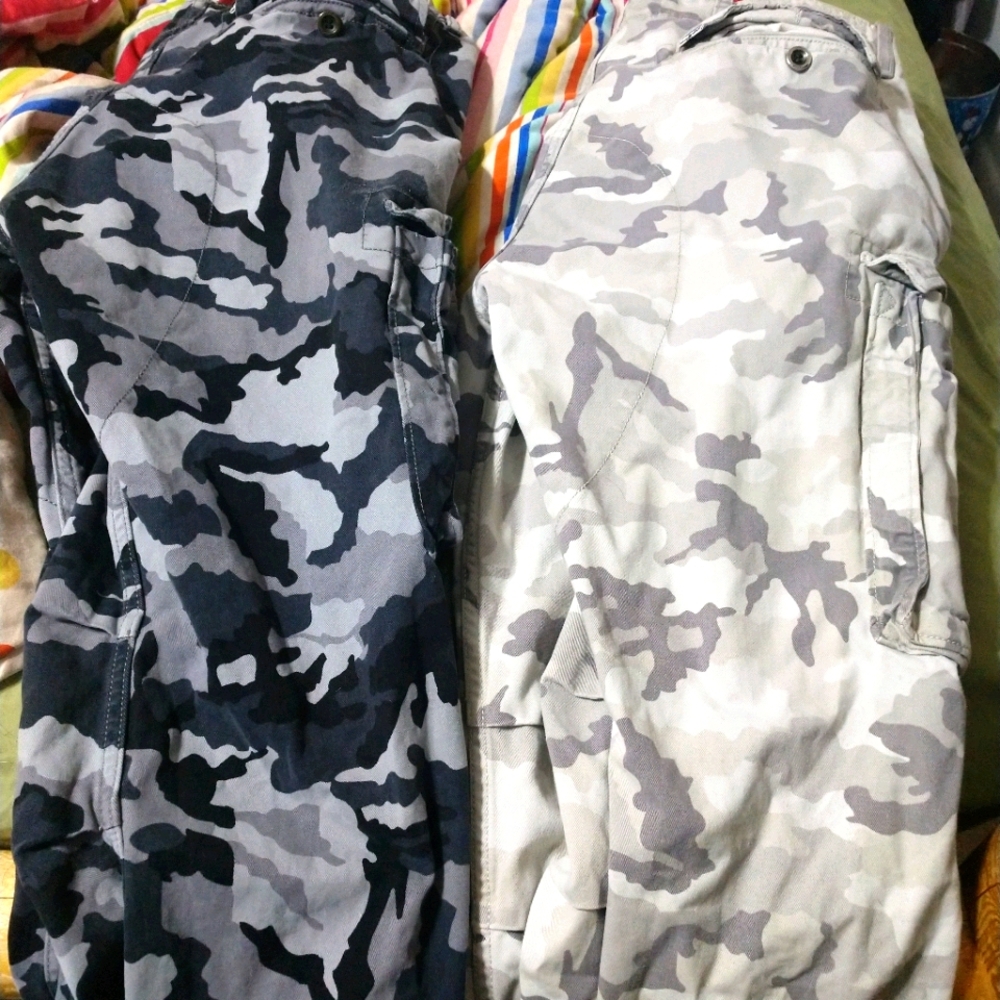 Camo jeans